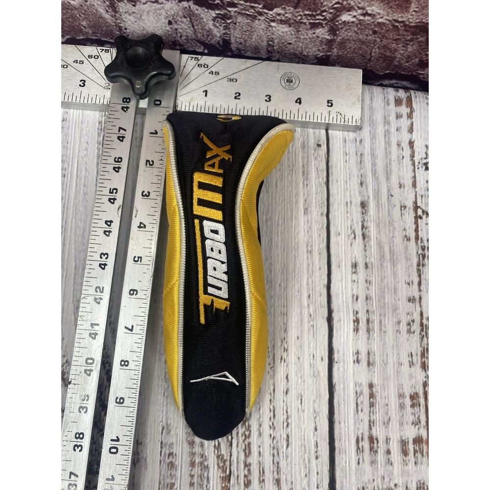 Acuity Turbo Max Head Covers 5 Driver Wood Yellow & Black Good Condition